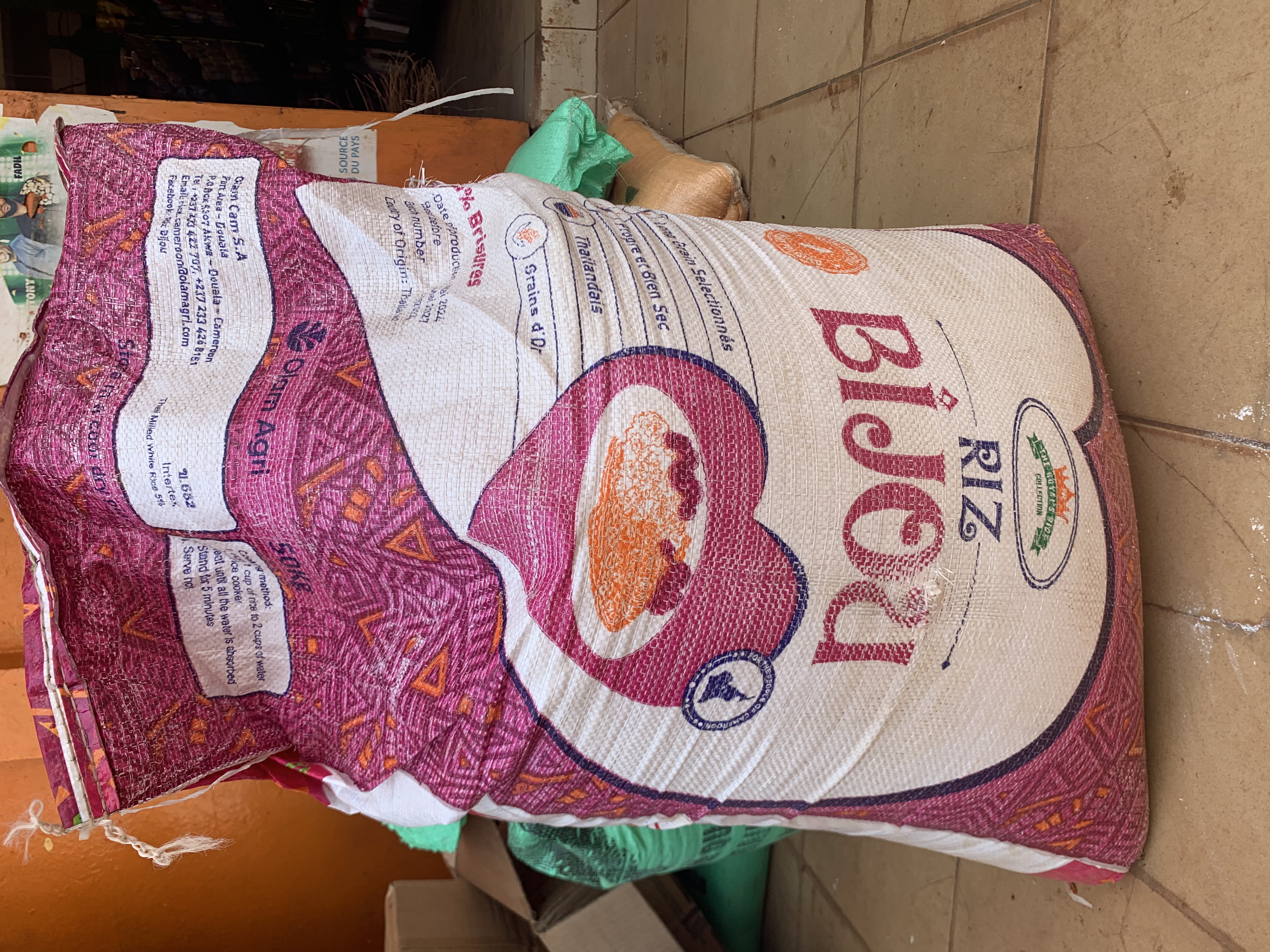Riz  bijou 25kg
