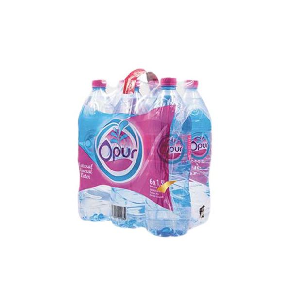 Pallet eaux minérales opur