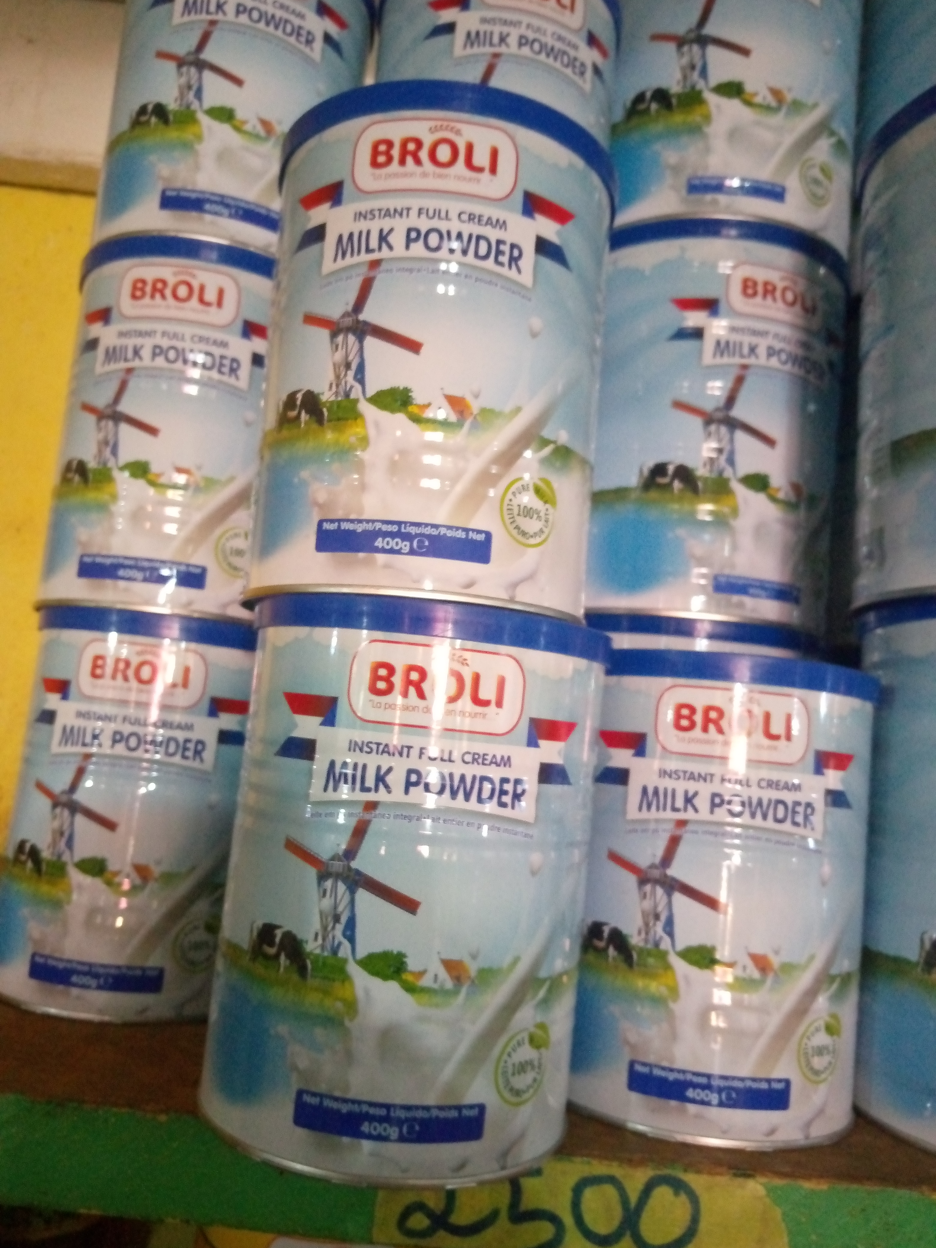 Lait en poudre Broli 400g