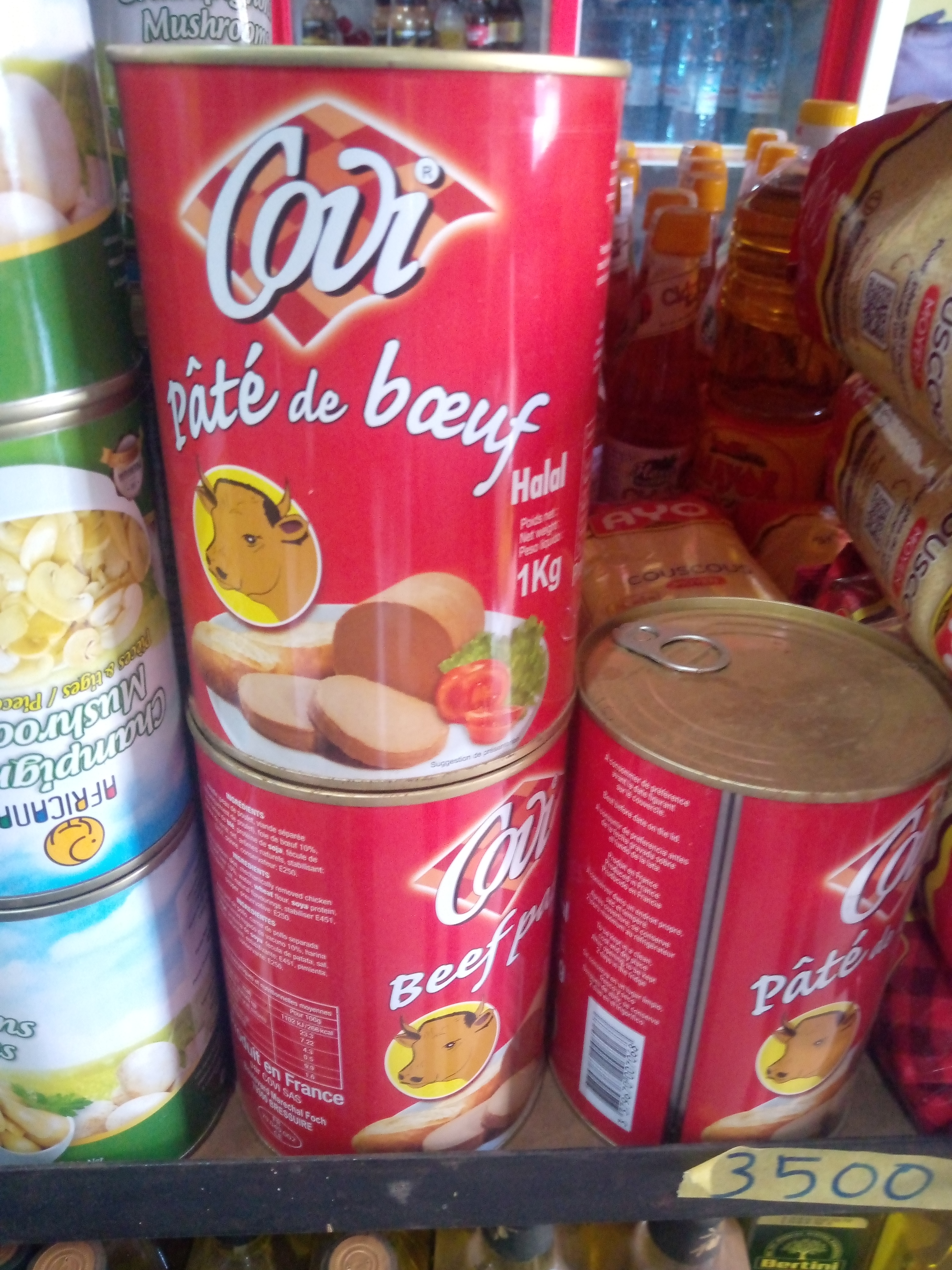 Pâté de bœuf 1kg
